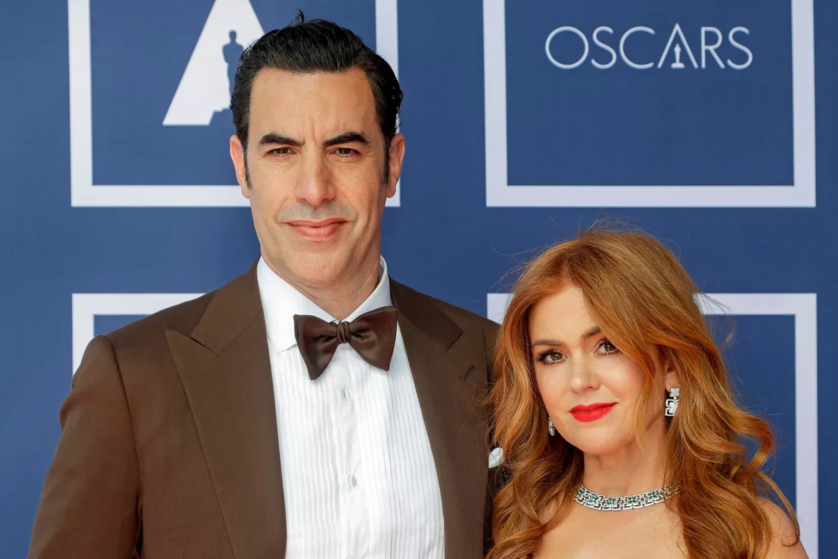 Sacha Baron Cohen e Isla Fisher